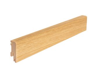 Sockelleiste Profil SB 630 UMW wasserfest verleimt Eiche furniert 2400x40x16mm