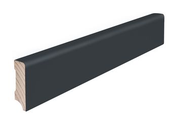Sockelleiste Profil SB 630 Weichholz lackiert ähnl. RAL 7016 2400x40x16mm