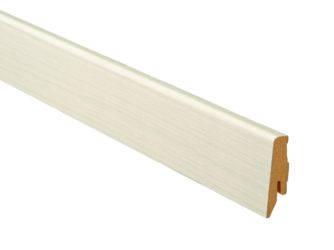 Sockelleiste SKL-60 Eiche kristallweiß 2600x60x20mm OF1561