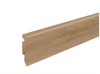 Sockelleiste SPC Dekor, gerade Oberkante gerundet, Malachit / Wulfenit, 15x58x2400mm Sockelleiste SPC Dekor, gerade Oberkante gerundet, Malachit / Wulfenit, 15x58x2400mm