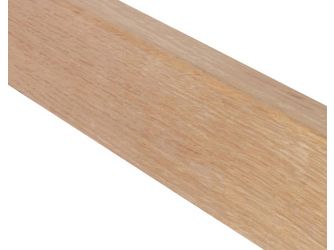 Sockelleiste gerade, Oberkante gefast Eiche (astig), naturbelassen, 20x40x1750mm Sockelleiste gerade, Oberkante gefast Eiche (astig), naturbelassen, 20x40x1750mm