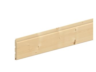 Softline Fichte sf hobelf. gehobelt unbehandelt 16x121mm, 4,5m Fichte sf hobelf. gehobelt