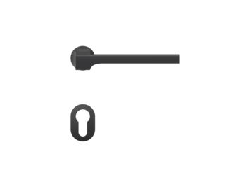 Soho ER57M Profilzylinder rechts/links Kosmos Schwarz