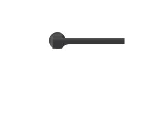 Soho ER57M o. Schlüsselrosette rechts/links Kosmos Schwarz