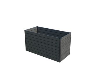 Solid Rhombus Hochbeet Steingrau co-ex. 150x70x79cm folienverschweißt