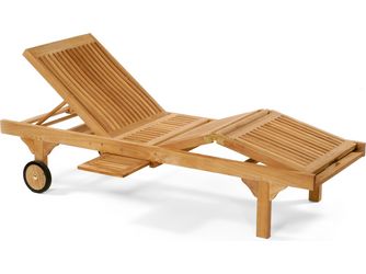 Sonnenliege Queens Teak 1 Sitzer