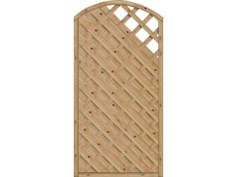 Sichtschutzzaun Lärche / Douglasie Natur unbehandelt "Sontegro"