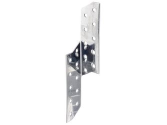 Sparren-Pfettenanker, links, Edelstahl, BxTxH 32x32x170mm Sparren-Pfettenanker, links, Edelstahl, BxTxH 32x32x170mm
