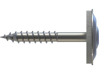 Spengler RN 0121 Linsensenkkopf TX mit 20mm Dichtscheibe 20  Edelstahl A2 gebeizt passiviert