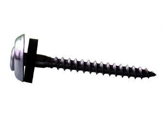 Spenglerschrauben V2A, 15mm-Scheiben, 100 Stück/Paket, 4.5x65 Spenglerschrauben V2A, 15mm-Scheiben, 100 Stück/Paket, 4.5x65