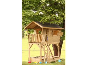 Spielhaus Barney, 240 x 197x290cm, KDI grün