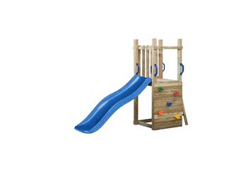 Spielturm THEO B 70xT 160xH 175cm kdi-grün Kletterturm PH 90cm