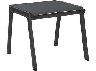 Stapelhocker Allround Aluminium anthrazit mit Bezug Textilen karbon Stapelhocker Allround Aluminium anthrazit mit Bezug Textilen karbon