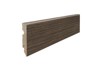 Stecksockelleiste 15x80mm 2,2m MDF Akazie Vario