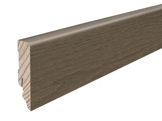 Stecksockelleiste 16x58mm 2,2m Eiche greige furniert matt