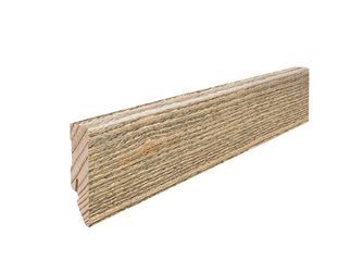 Stecksockelleiste 16x58mm 2,2m Esche tabakgrau str. furniert matt