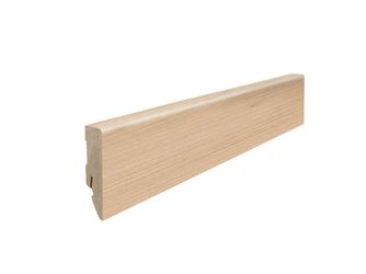 Stecksockelleiste 16x58mm 2,2m MDF Ahorn