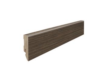 Stecksockelleiste 16x58mm 2,2m MDF Akazie Vario