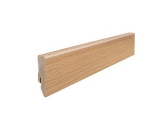 Stecksockelleiste 16x58mm 2,2m MDF Buche