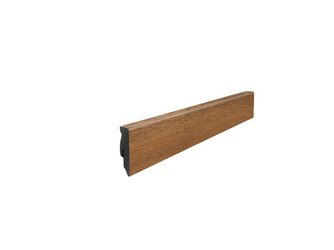 Stecksockelleiste 16x58mm 2,2m MDF Eiche Altholz