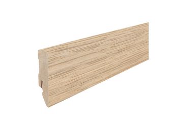 Stecksockelleiste 16x58mm 2,2m MDF Eiche Calla puro