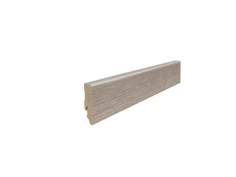 Stecksockelleiste 16x58mm 2,2m MDF Eiche Ontario grau