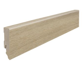 Stecksockelleiste 16x58mm 2,2m MDF Eiche Ontario puro