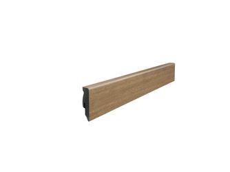 Stecksockelleiste 16x58mm 2,2m MDF Eiche Savona natur