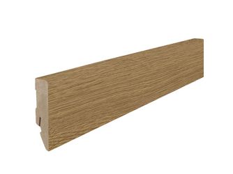 Stecksockelleiste 16x58mm 2,2m MDF Eiche Sheffield natur