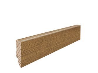 Stecksockelleiste 16x58mm 2,2m Raucheiche furniert matt