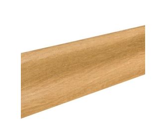 Stecksockelleiste 19x39mm ges. 2,5m Eiche furniert seidenmatt