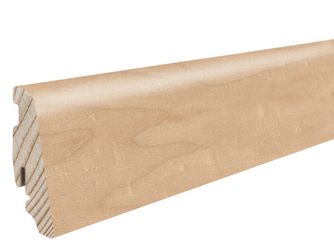 Stecksockelleiste 19x58mm 2,2m Ahorn (Berg./Can.) furn.geölt