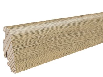 Stecksockelleiste 19x58mm 2,2m Disano Berglärche puro Nässeschutz