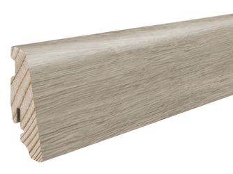 Stecksockelleiste 19x58mm 2,2m Disano Eiche Sheffield graubraun Nässesch.