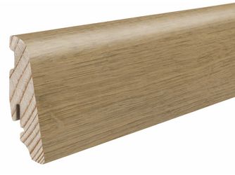 Stecksockelleiste 19x58mm 2,2m Disano Eiche Sheffield honig Nässeschutz