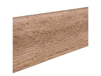 Stecksockelleiste 19x58mm 2,2m Eiche Provence natur Nässeschutz