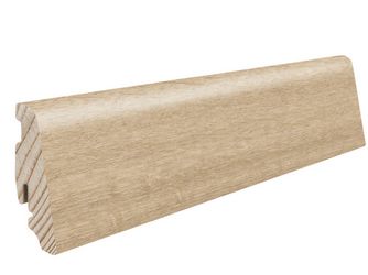 Stecksockelleiste 19x58mm 2,2m Eiche Provence puro Nässeschutz