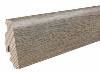 Stecksockelleiste 19x58mm 2,2m Eiche Quebec caramel Nässeschutz