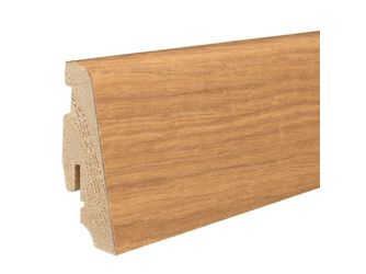 Stecksockelleiste 19x58mm 2,2m Eiche furniert matt