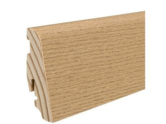Stecksockelleiste 19x58mm 2,2m Eiche invisible furniet matt