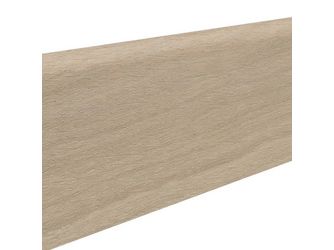 Stecksockelleiste 19x58mm 2,2m Eiche sandgrau furniert matt