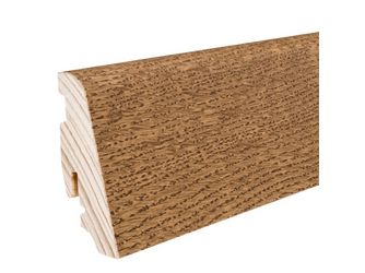 Stecksockelleiste 19x58mm 2,2m Raucheiche furniert matt