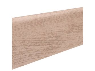 Stecksockelleiste 19x58mm 2,2m Sandeiche Nässeschutz