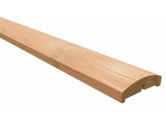 Steckzaun-Abdeckbohle 4x14cm 2,25m Douglasie
