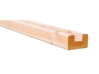 Steckzaun Holstein Führung 4,5x7cm 0,98m Douglasie (4 Stk.)