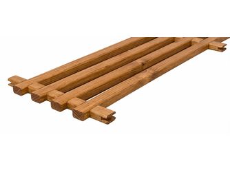 Steckzaun Holstein Gitter 180x29,5cm Douglasie KD+