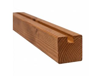 Steckzaun Holstein -C- Endpfosten Douglasie KD+ braun