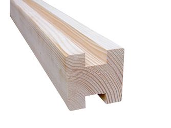 Steckzaun Jü./SL.-H- Mittelpfosten Douglasie