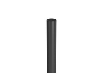 Steher Für Sichtschutz zum Einbetonieren 180cm höhenverstellbar dunkelgrau- metallic 85x85x1870mm
