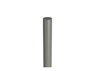 Steher Für Sichtschutz zum Einbetonieren 90cm höhenverstellbar quarzgrau- metallic 85x85x965mm